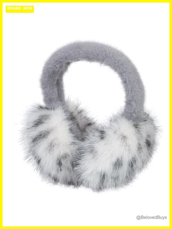 Faux Fur Headband and Earmuffs 2pc Set main image 4